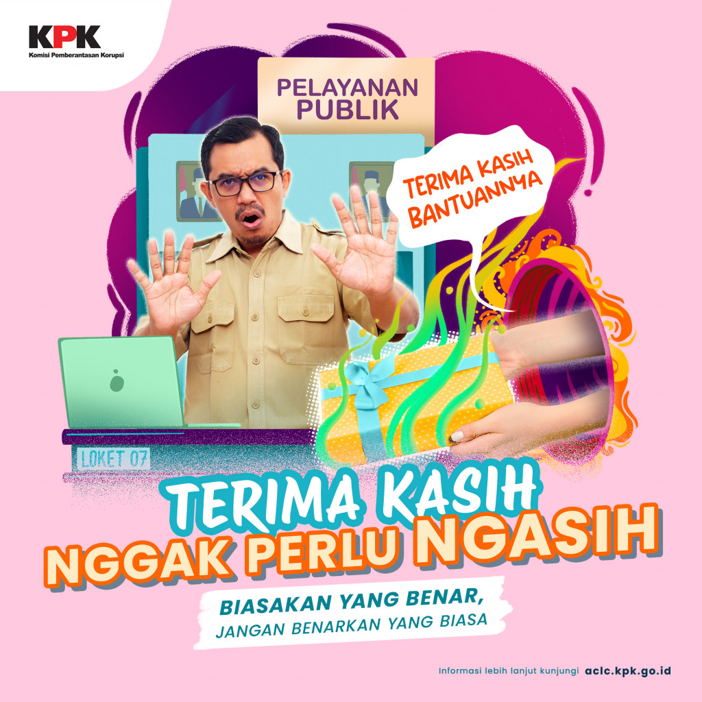 Stop Gratifikasi, Anti Korupsi